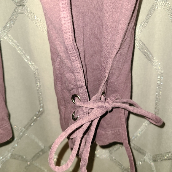 Free People One Plum Purple Billie Coveralls Jumpsuit S - Picture 5 of 6